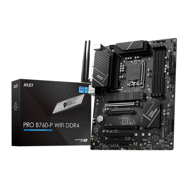 Buy MSI Pro B760-P WIFI DDR4 | ATX Motherboard | Mdcomputers.in