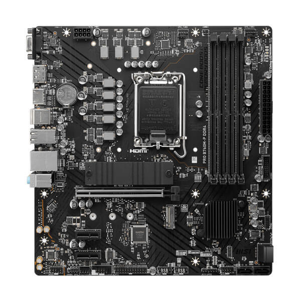 MSI Pro B760M-P DDR4 M-ATX Motherboard