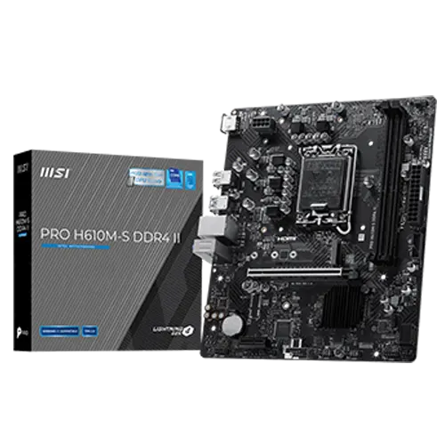 Msi Pro H610M-S DDR4 II M-ATX Motherboard