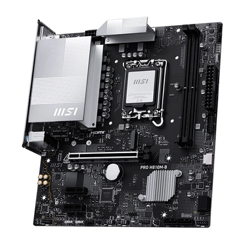 MSI PRO H810M-B DDR5 M-ATX Motherboard
