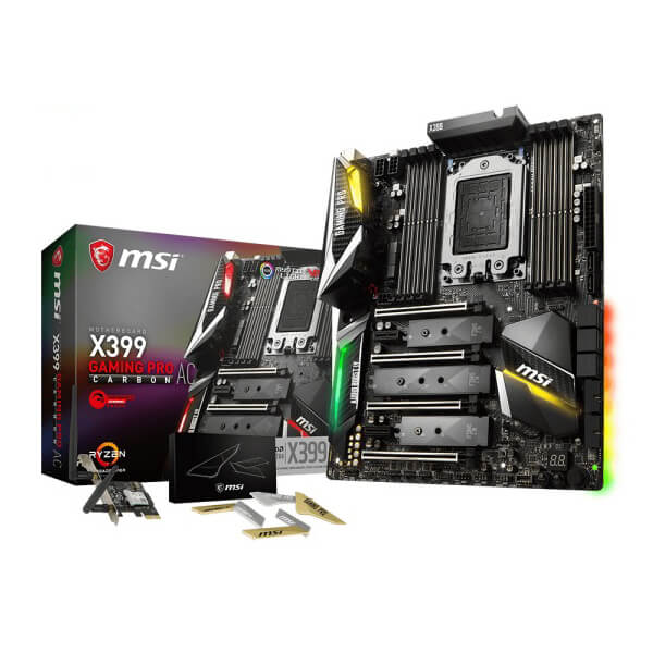 Msi X399 GAMING PRO CARBON AC ATX Motherboard