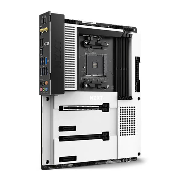 Nzxt N7 B550 (Wi-Fi) Motherboard (Matte White Cover)
