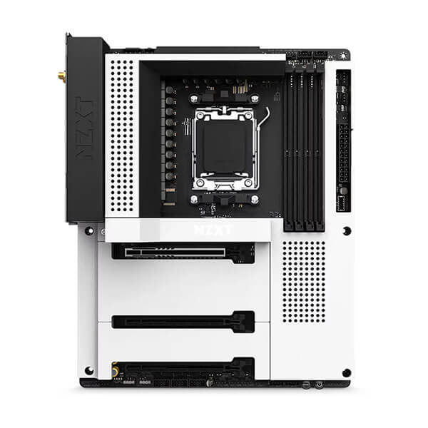 Nzxt N7 B650E WIFI ATX Motherboard - White Cover