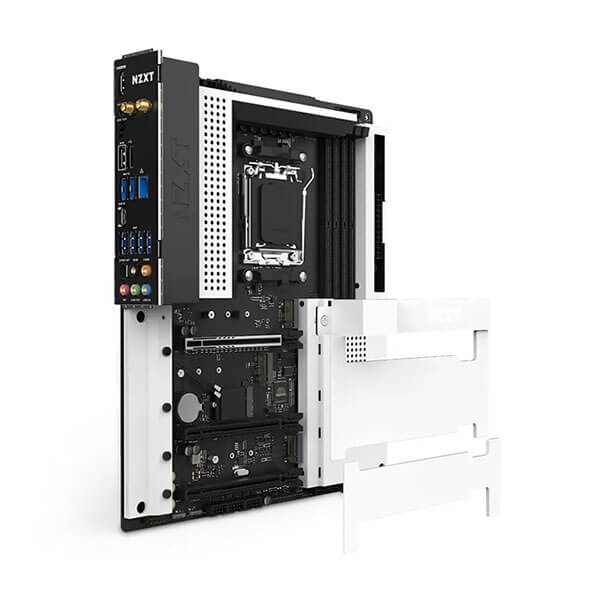 Nzxt N7 B650E WIFI ATX Motherboard - White Cover