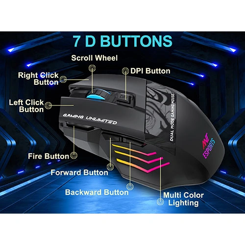 Ant Esports GM105 Pro Wireless Gaming Mouse