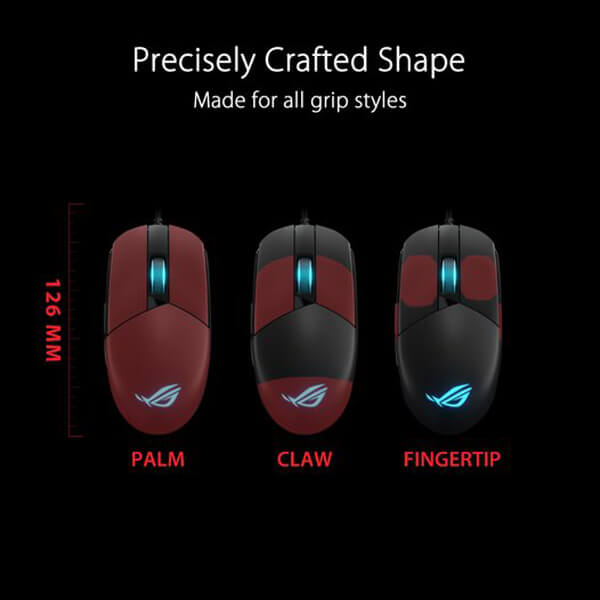 Asus ROG Strix Impact III RGB Gaming Mouse
