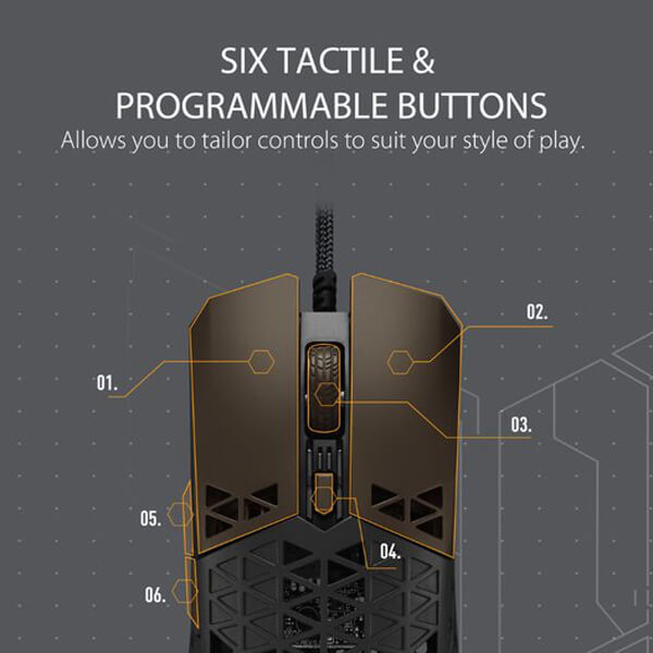 Asus TUF Gaming M4 Air Gaming Mouse