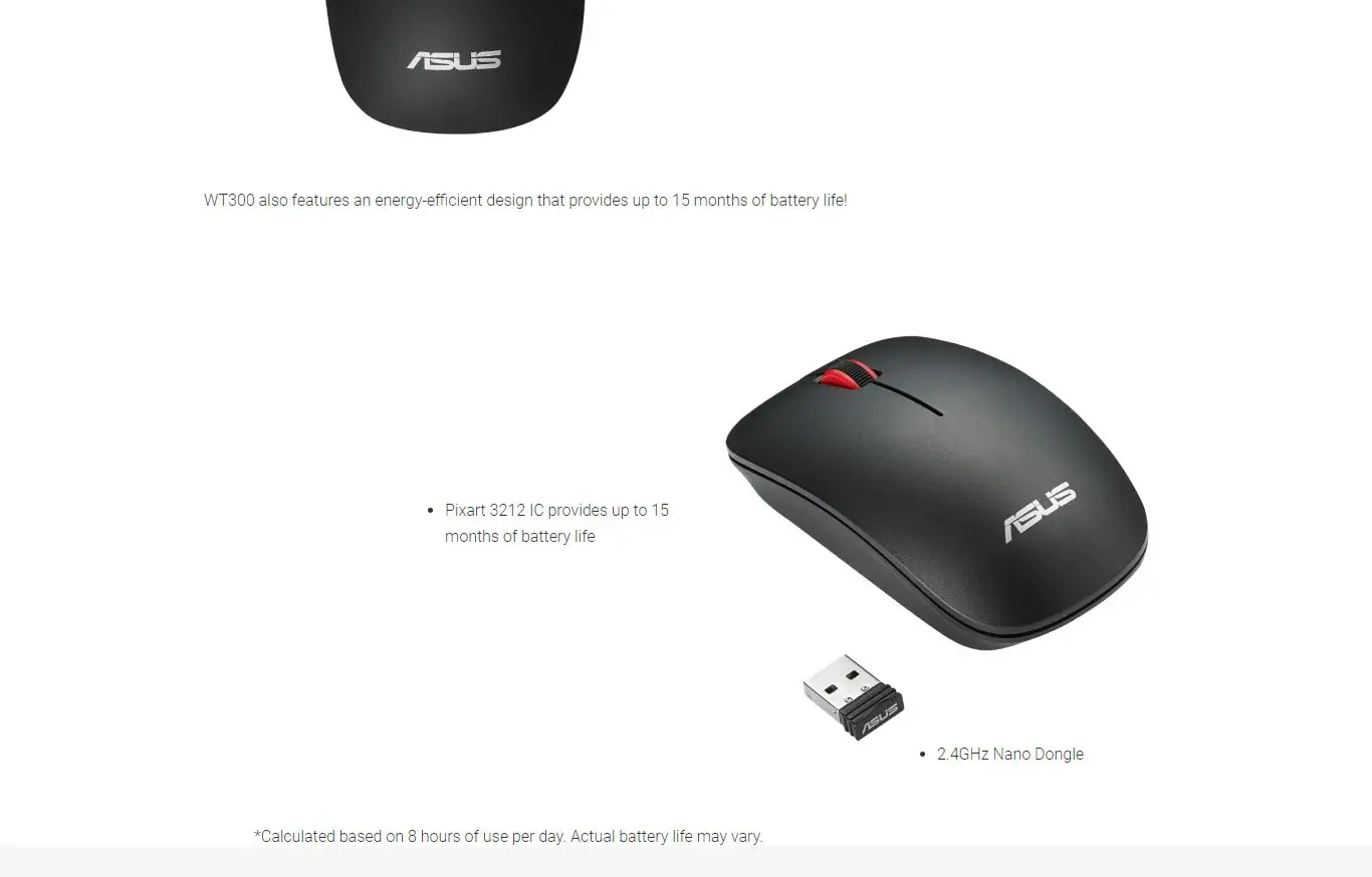 ASUS WT300 Mouse