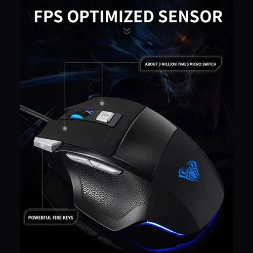 Aula SC550 Dual Mode RGB Gaming Mouse