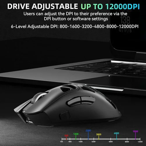 Aula SC620 Tri Mode RGB Gaming Mouse
