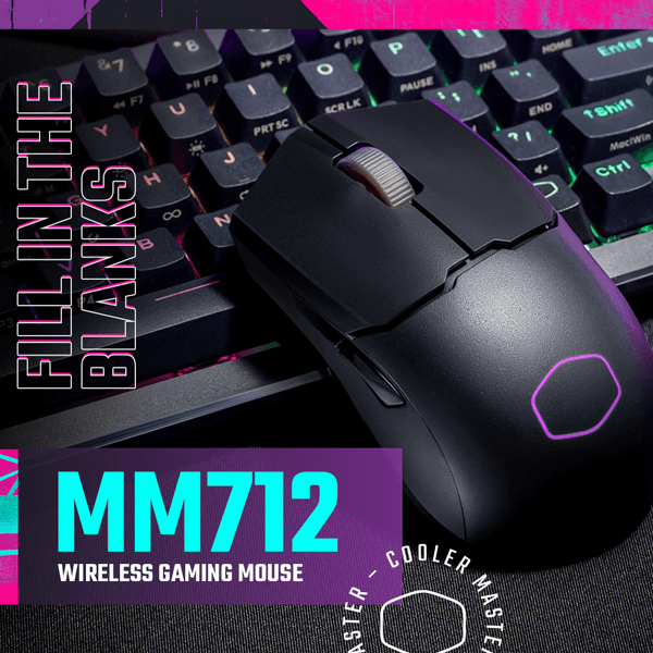 Cooler Master MM712 Wireless Gaming Mouse