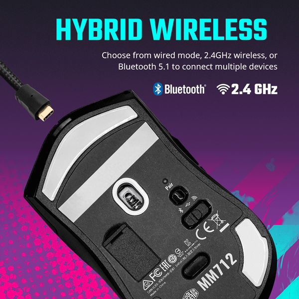 Cooler Master MM712 Wireless Gaming Mouse
