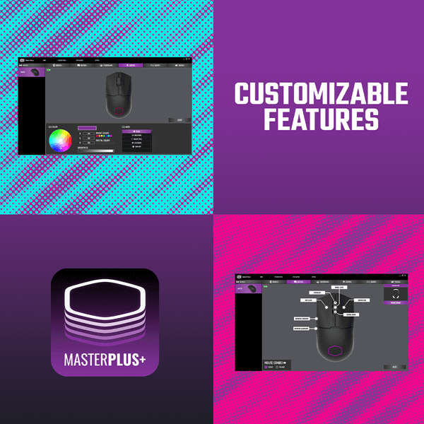 Cooler Master MM712 Wireless Gaming Mouse