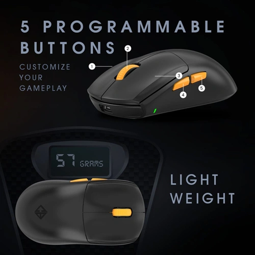 Cosmic Byte Atlas Tri-Mode Wireless Gaming Mouse