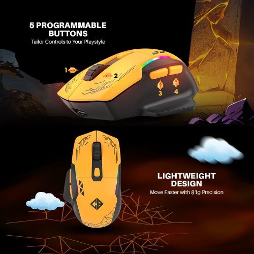 Cosmic Byte Helios Tri-Mode Gaming Mouse
