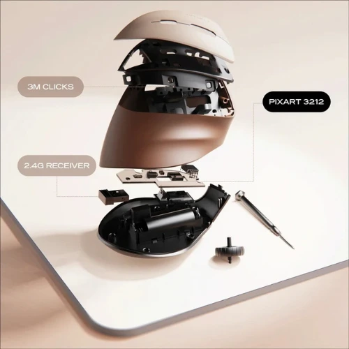 Cybeart Arcus Mocha Wireless Mouse