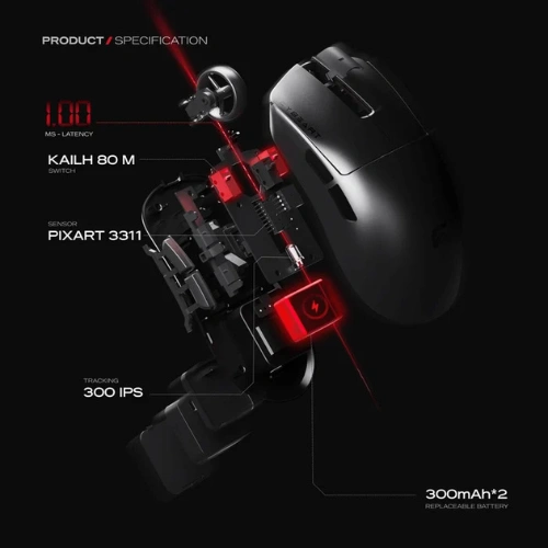 Cybeart Artemis Tri-Mode Gaming Mouse