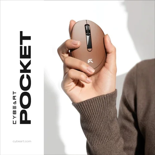 Cybeart Pocket Mocha Wireless Mouse