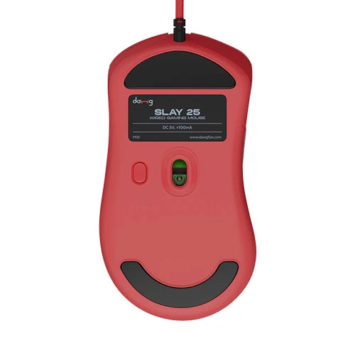 Dawg Slay 25 Red Gaming Mouse