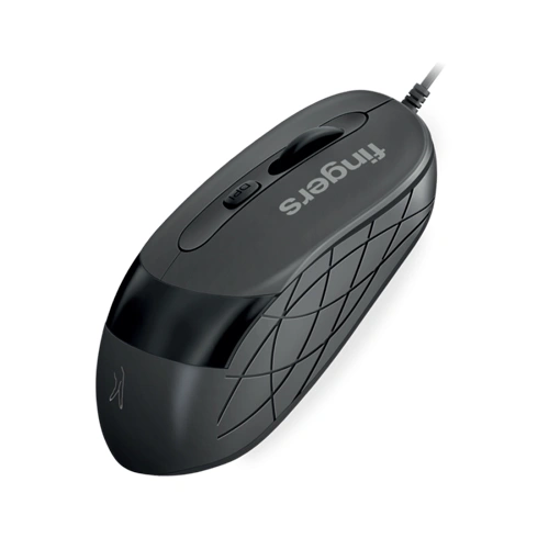 Fingers SuperHit Graphite Grey Mouse