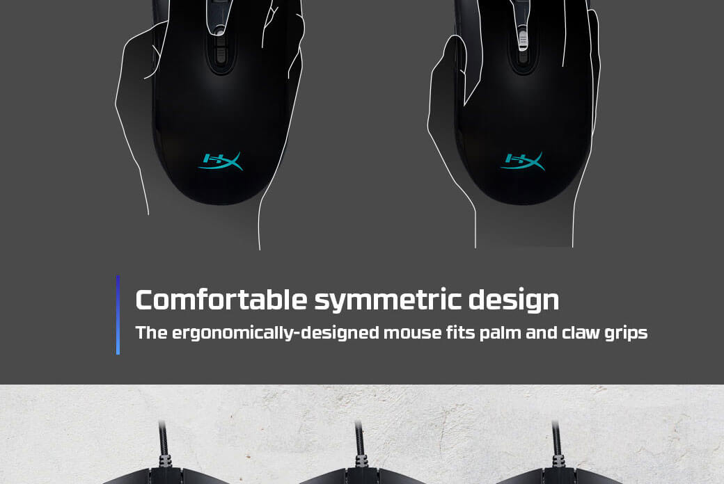 HyperX Pulsefire Core Black 