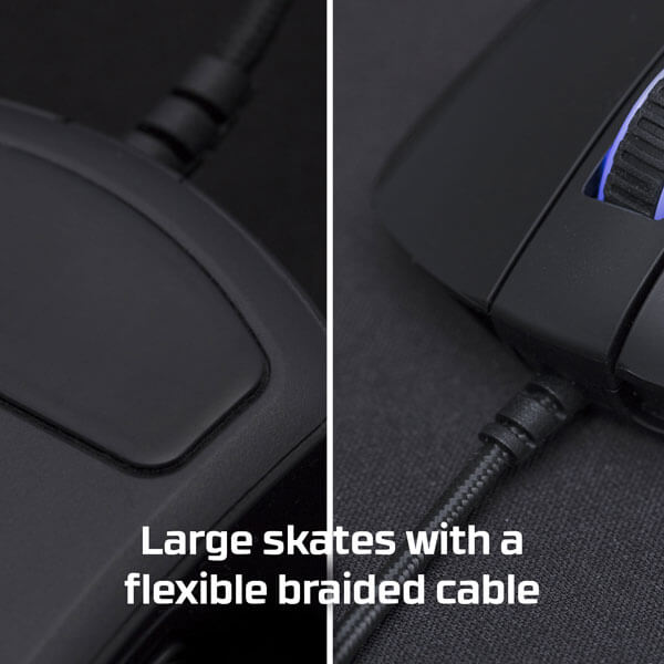 HyperX Pulsefire Raid RGB Gaming Mouse (Black)