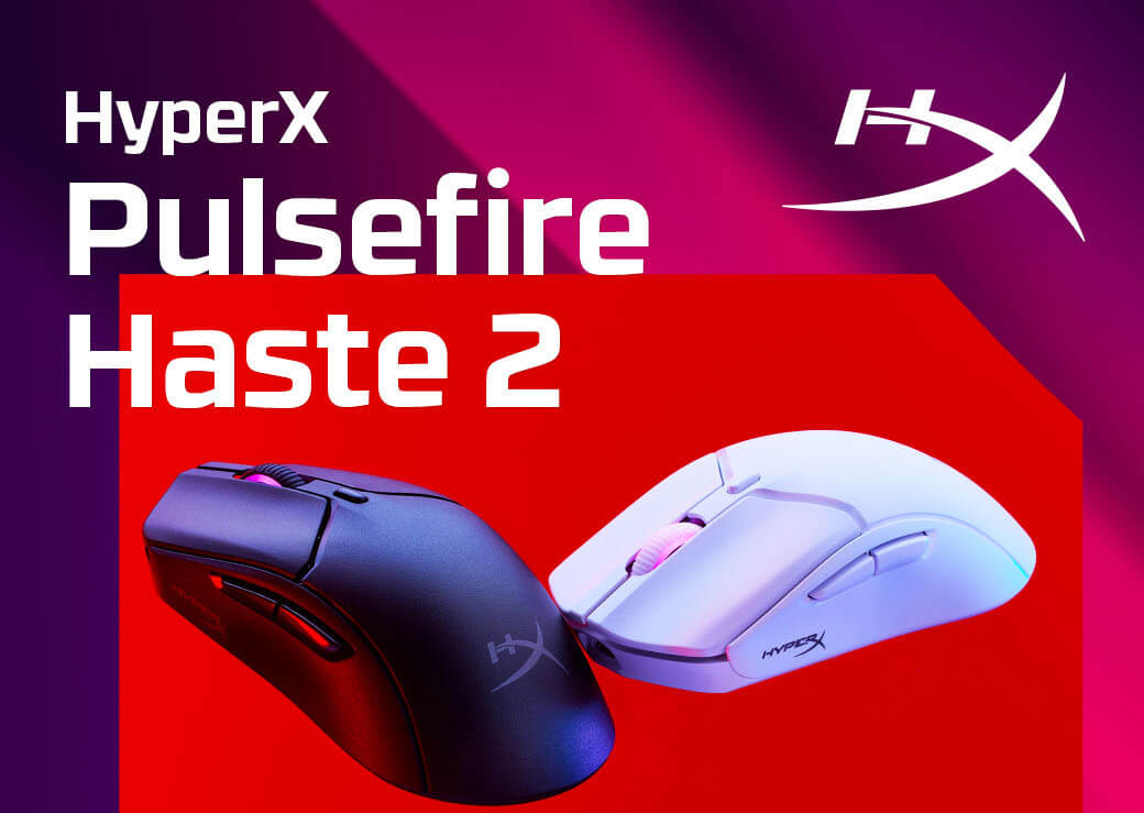 HyperX Pulsefire haste 2 wireless Black 