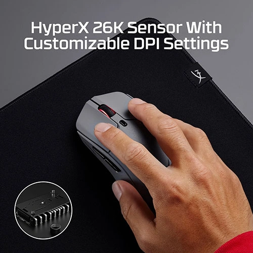 HyperX Pulsefire Haste 2 Pro 4K Wireless Grey Gaming Mouse