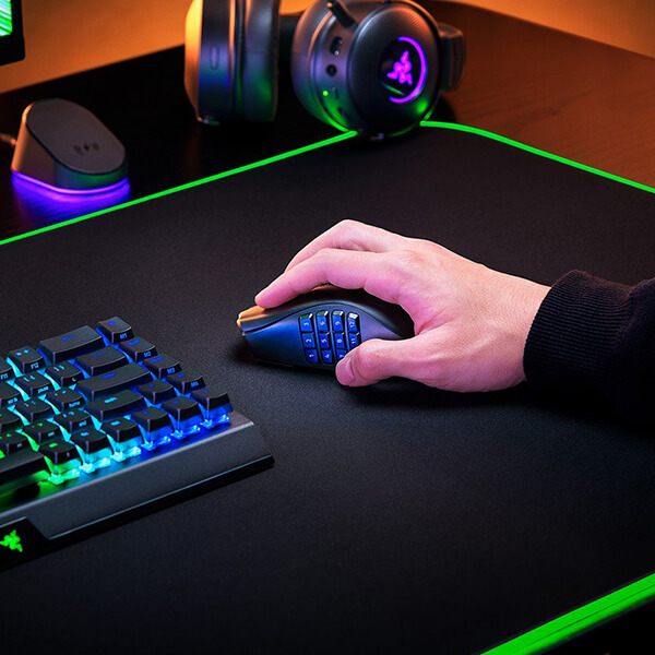 Razer Naga V2 Pro Wireless Gaming Mouse (Black)