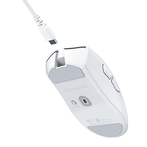 Razer DeathAdder V4 Pro White Wireless Gaming Mouse