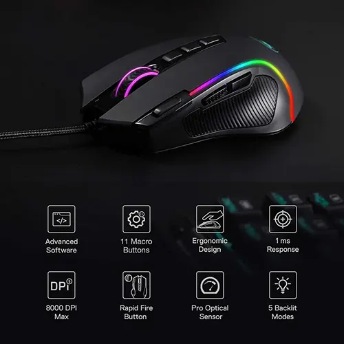 Redragon Predator M612 RGB Gaming Mouse