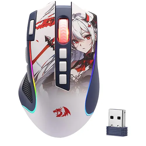 Redragon Pro Predator M612 Pro Anime Wireless RGB Gaming Mouse