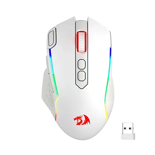 Redragon Taipan Pro M810 Pro White RGB Wireless Gaming Mouse
