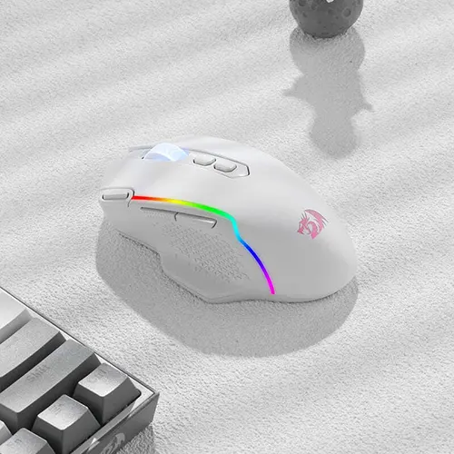 Redragon Taipan Pro M810 Pro White RGB Wireless Gaming Mouse