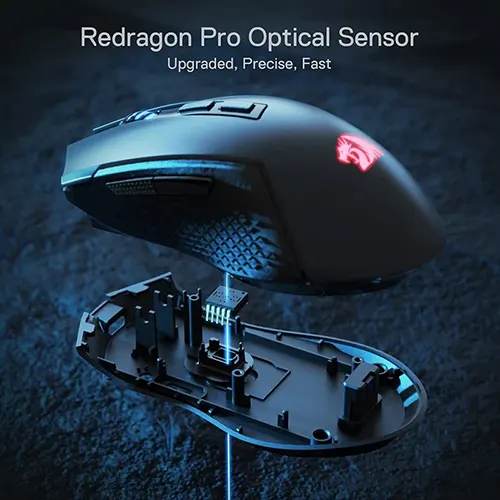 Redragon Trident Pro M693 RGB Wireless Gaming Mouse