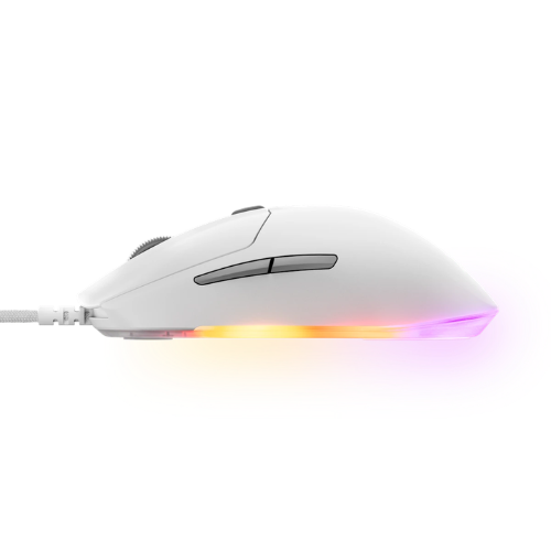 SteelSeries Rival 3 Gen 2 RGB White Gaming Mouse