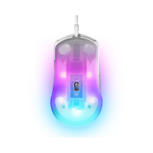 SteelSeries Rival 3 Gen 2 RGB White Gaming Mouse