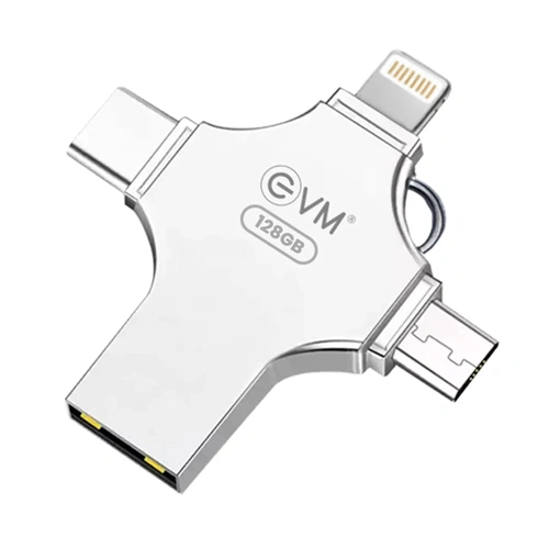EVM EnStore 4 In 1 OTG 128GB USB 3.0 Type C Pen Drive