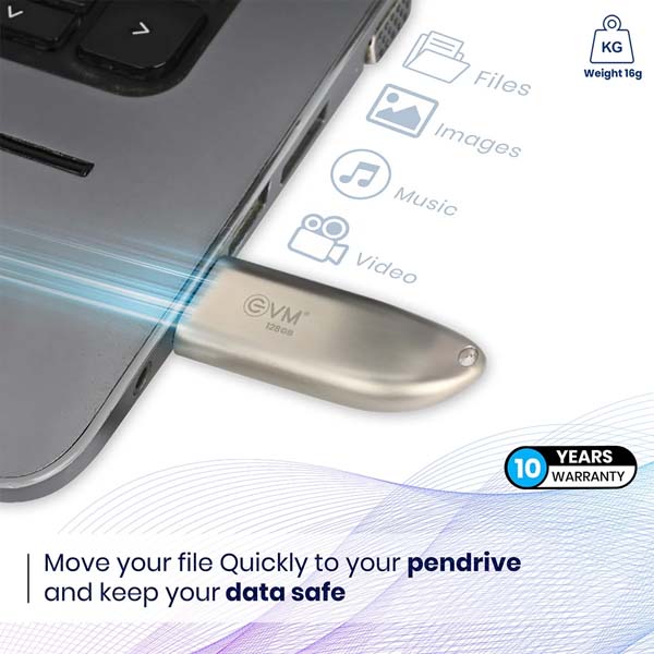 EVM Enstore Plus 128GB USB 3.2 Pen Drive