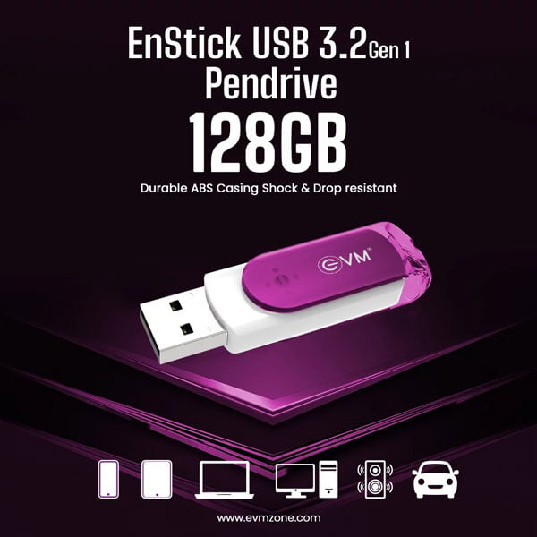 EVM EnStick 128GB Pen Drive