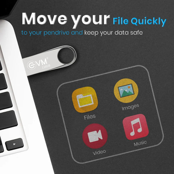 EVM EnVault 128GB USB 2.0 Pen Drive