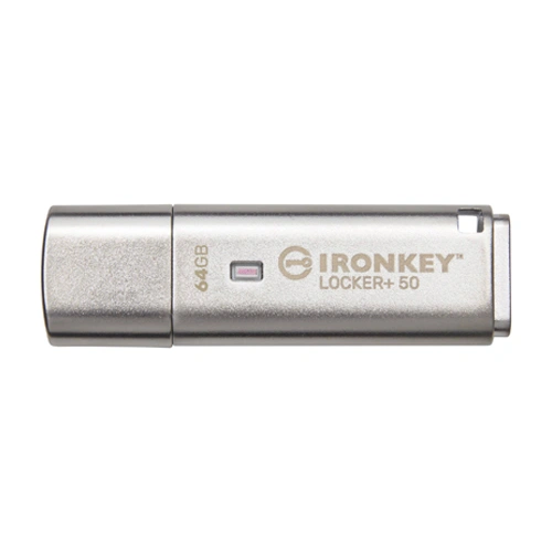 Kingston IronKey Locker Plus 50 USB 64GB Pen Drive