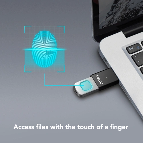 Lexar JumpDrive Fingerprint F35 PRO USB 3.2 Gen 1 128GB Pen Drive