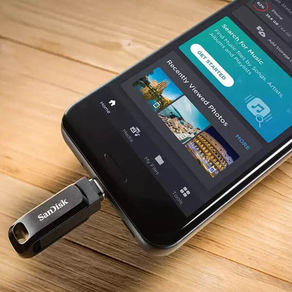 SanDisk Ultra Dual Drive Go 128GB USB Type-C Pen Drive for Mobile