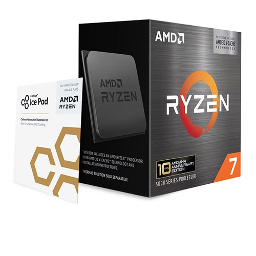 AMD Ryzen 7 5800X3D Processor With Carbice Ice Pad