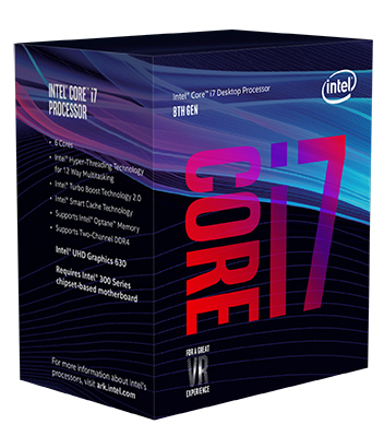 Intel Core i7 8700 | 6 Cores 4.6 GHz | Desktop Processor