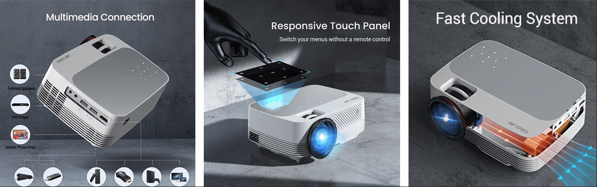 Ant Esports View 511 LED Projector