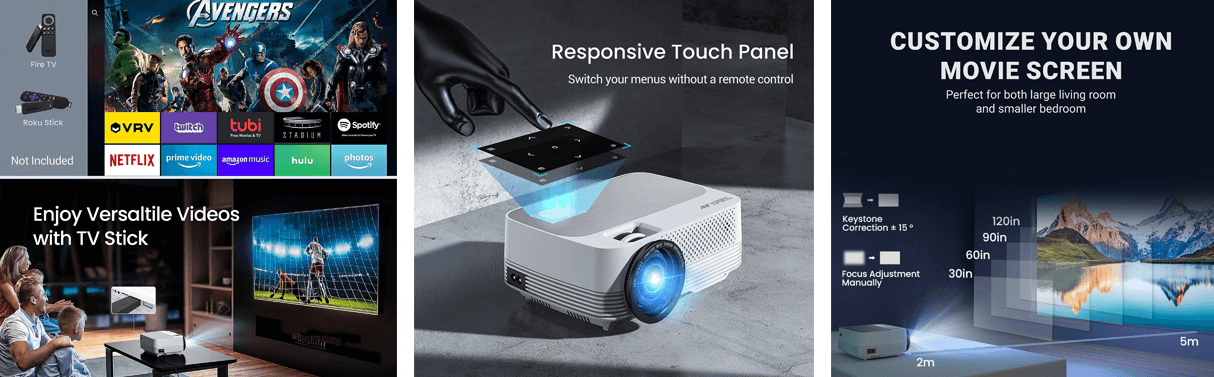 Ant Esports View 511 LED Projector