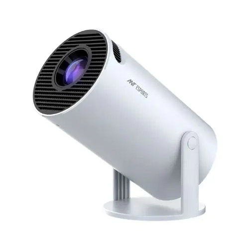 Ant Esports View 515 Plus White HD Smart Projector With IR Remote
