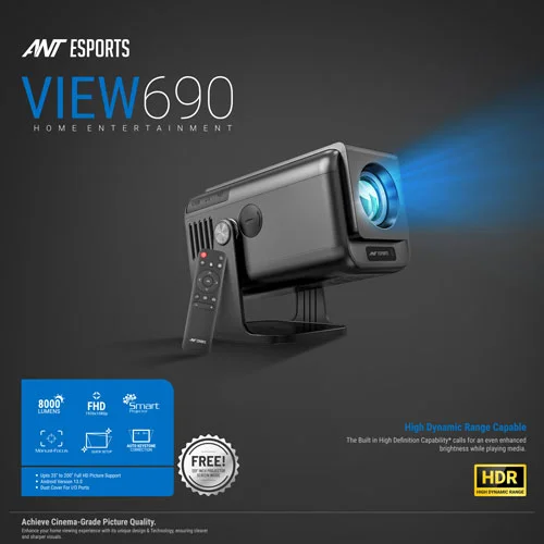 Ant Esports View 690 Smart Projector